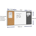 Lorell Mounting Frame for Whiteboard - Silver (18322)