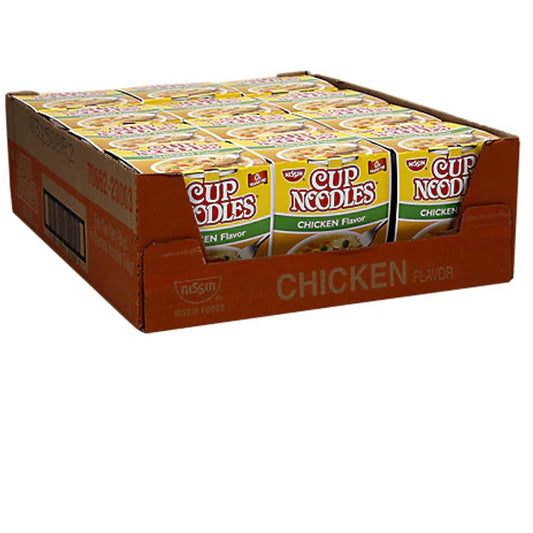 NISSIN FOODS Top Ramen Chicken Flavor Cup Noodles (23003)