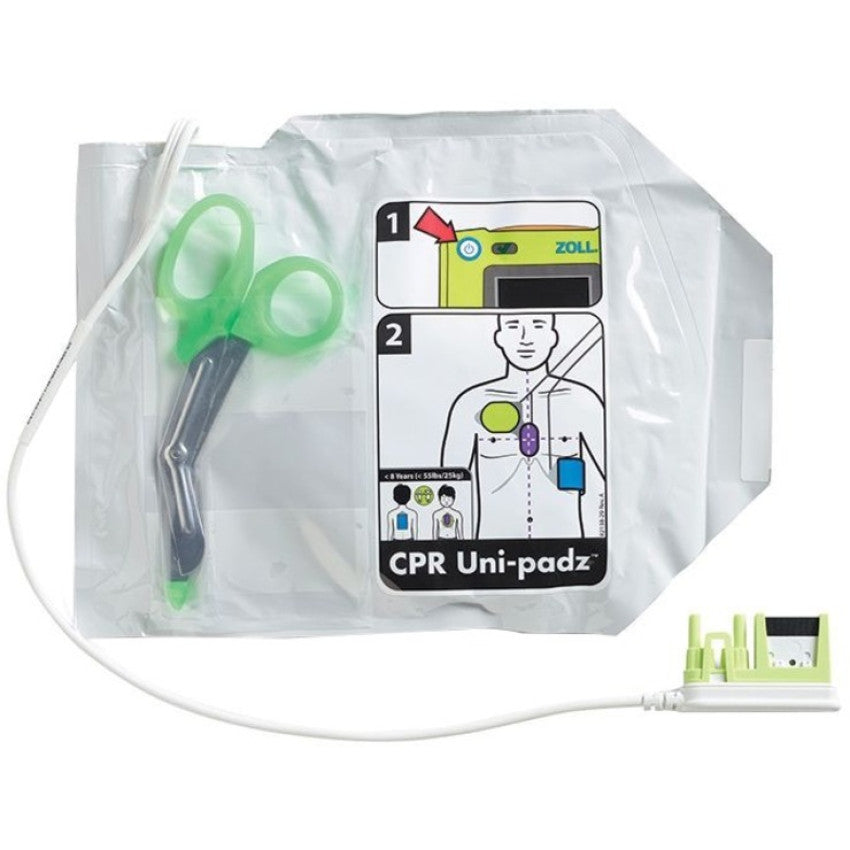 ZOLL CPR Uni-padz Univeral (Adult/Pediatric) Electrodes (890000028001)