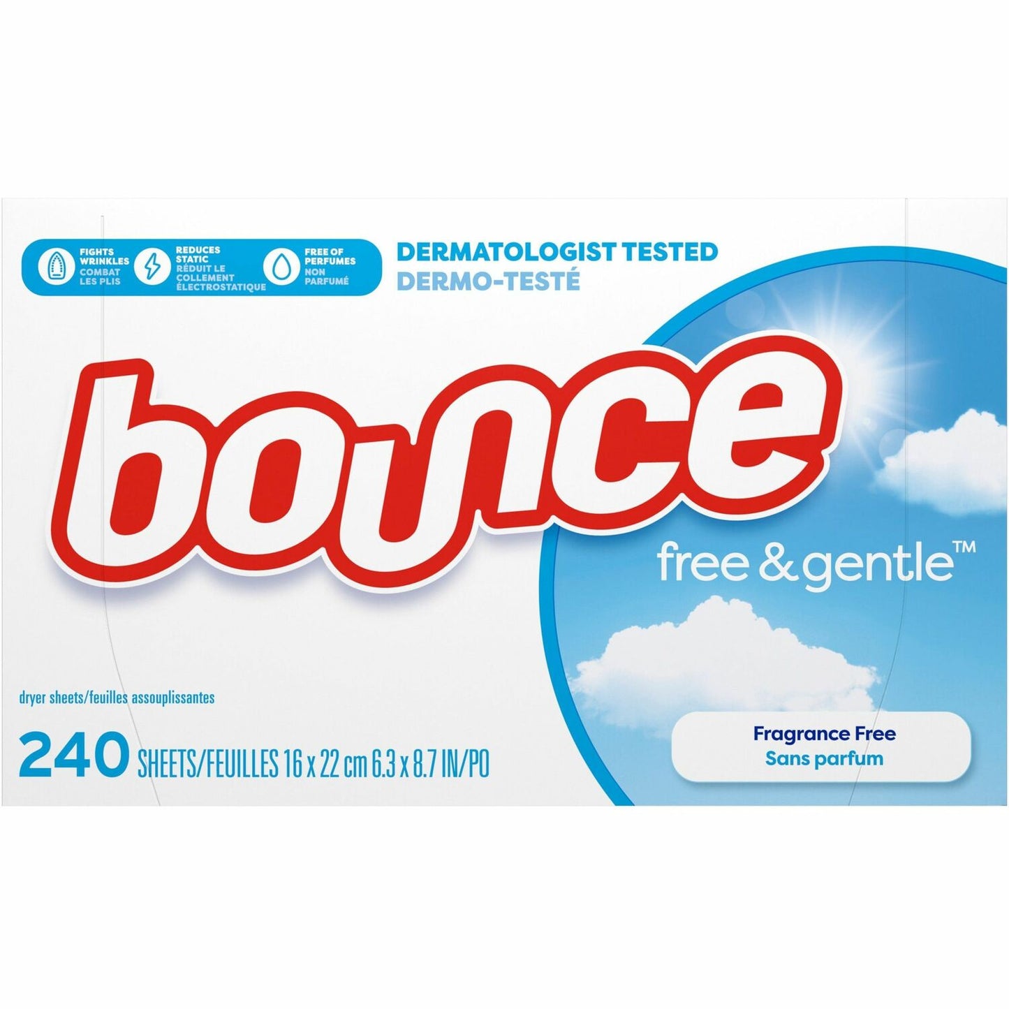 Bounce Free & Gentle Dryer Sheets (55312)