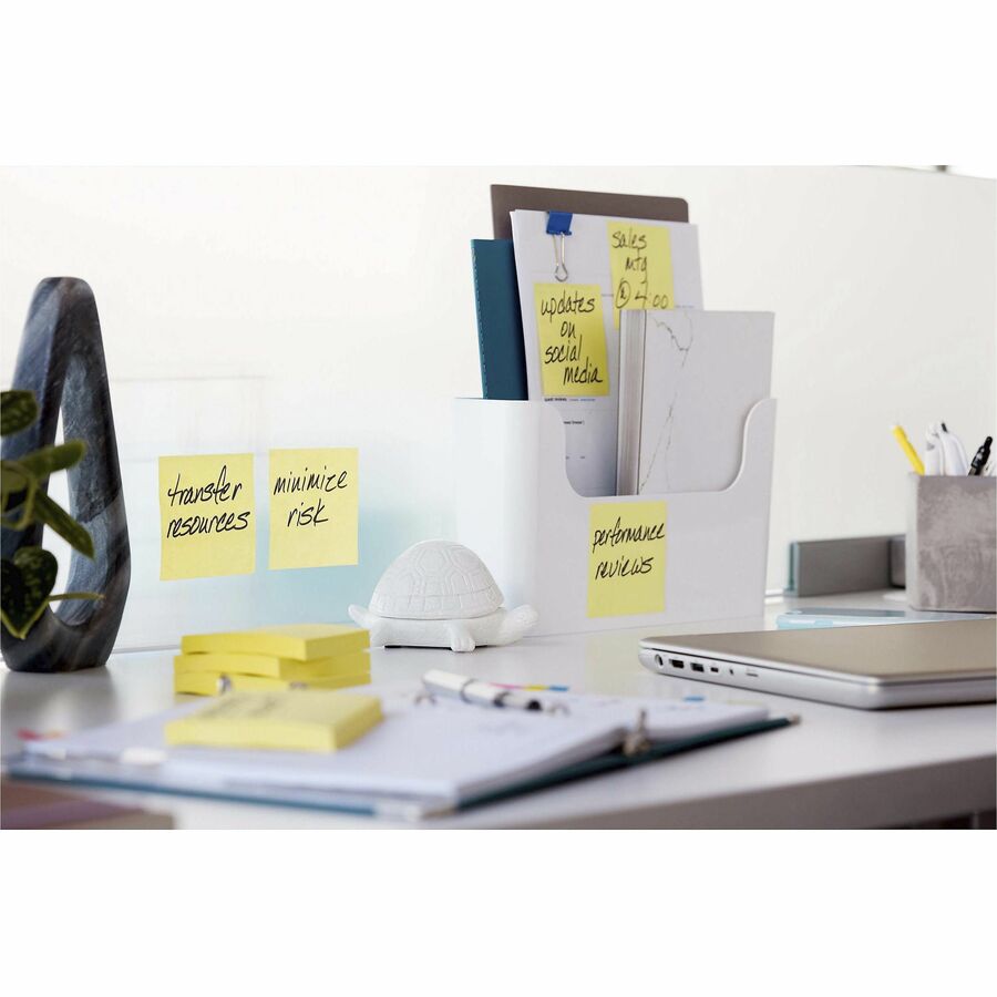  Super Sticky Dispenser Notes - Canary Yellow (R33018SSCYCP)