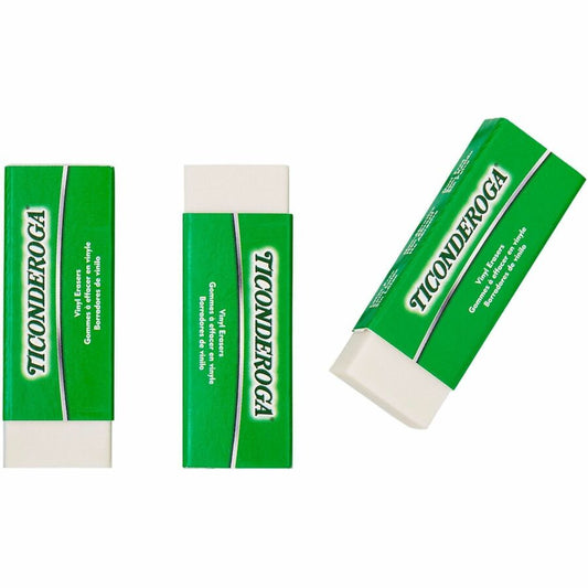 Ticonderoga White Erasers (X38004)