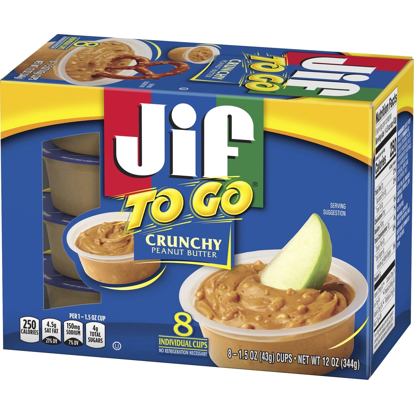 Jif To Go Peanut Butter Cups - Chunky (24130)