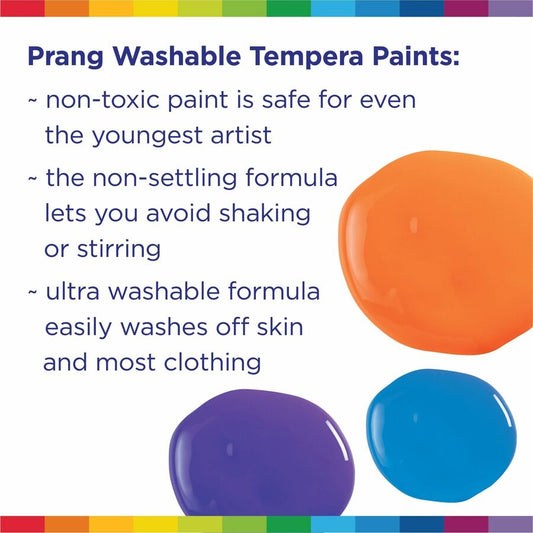 Prang Washable Tempera Paint (X10708)