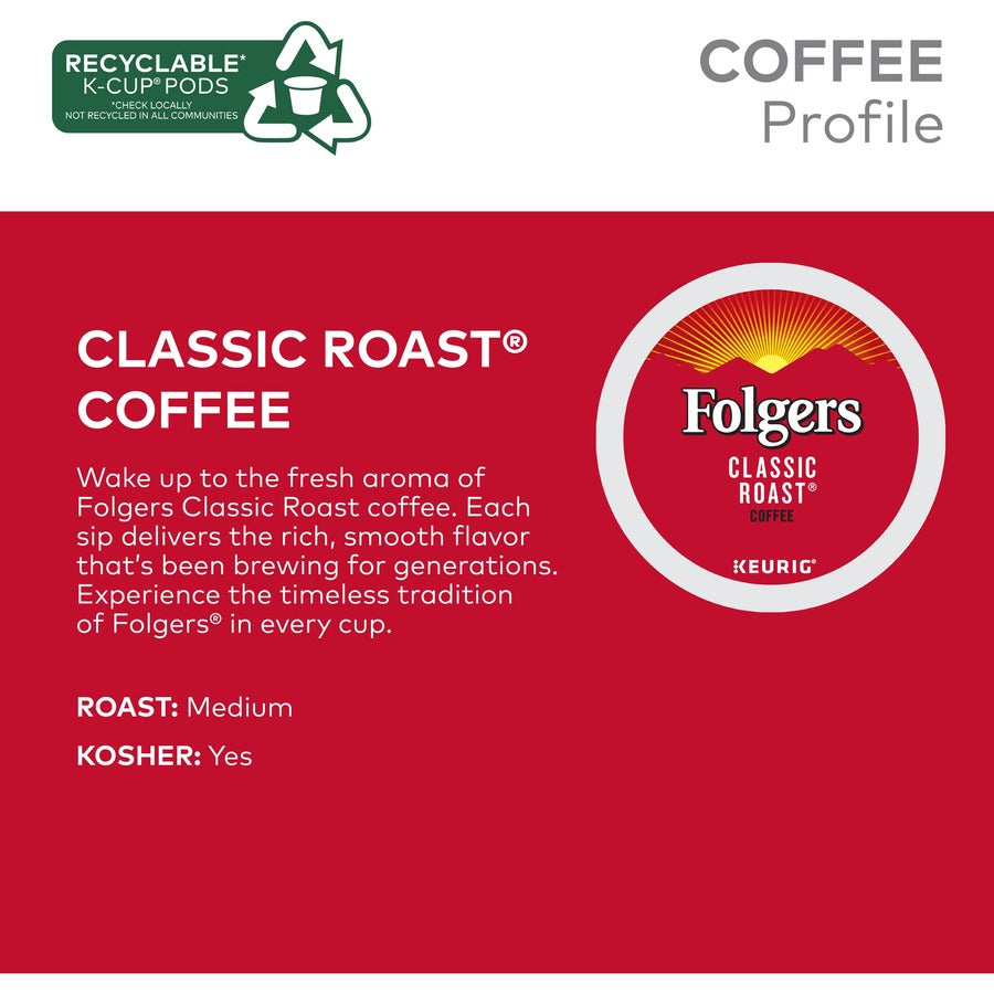 Folgers Folger K-Cup Classic Roast Coffee (7456)