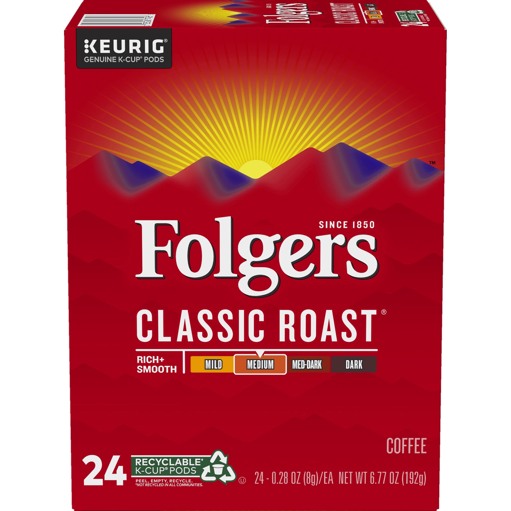 Folgers Folger K-Cup Classic Roast Coffee (7456)