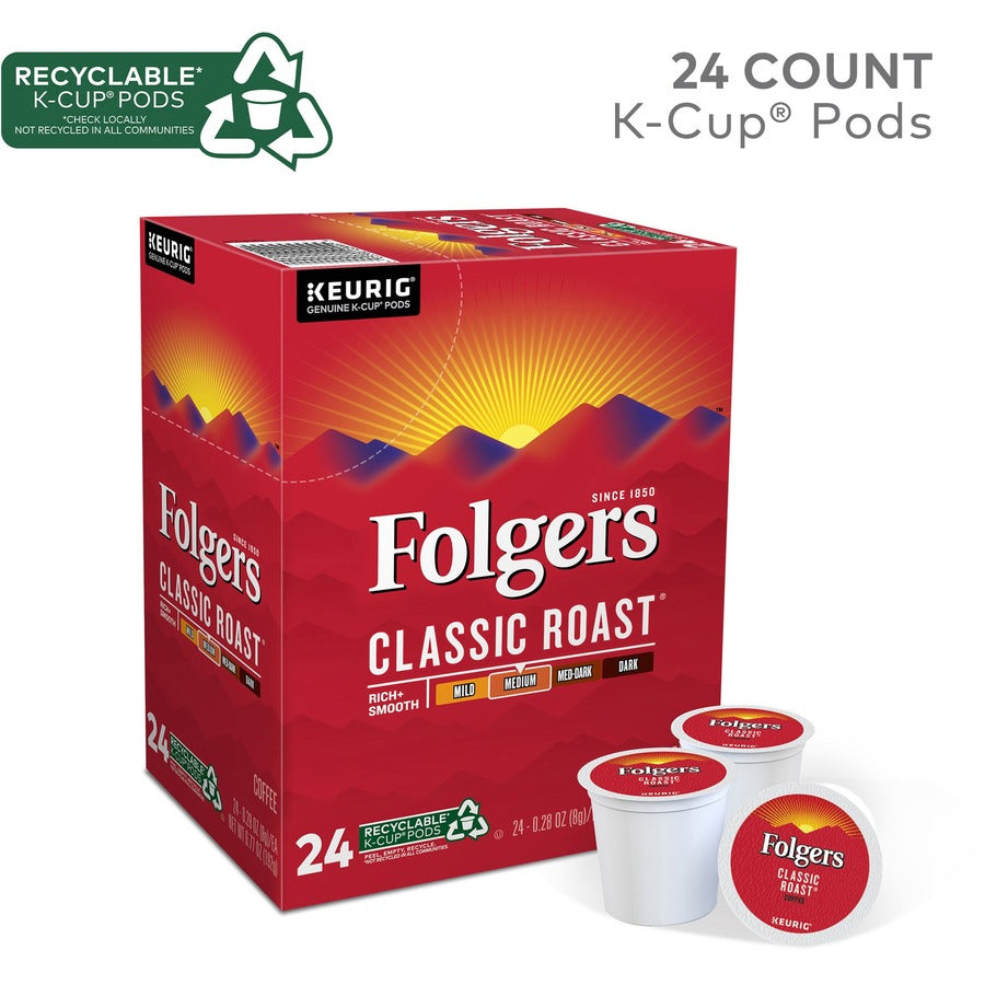 Folgers Folger K-Cup Classic Roast Coffee (7456)