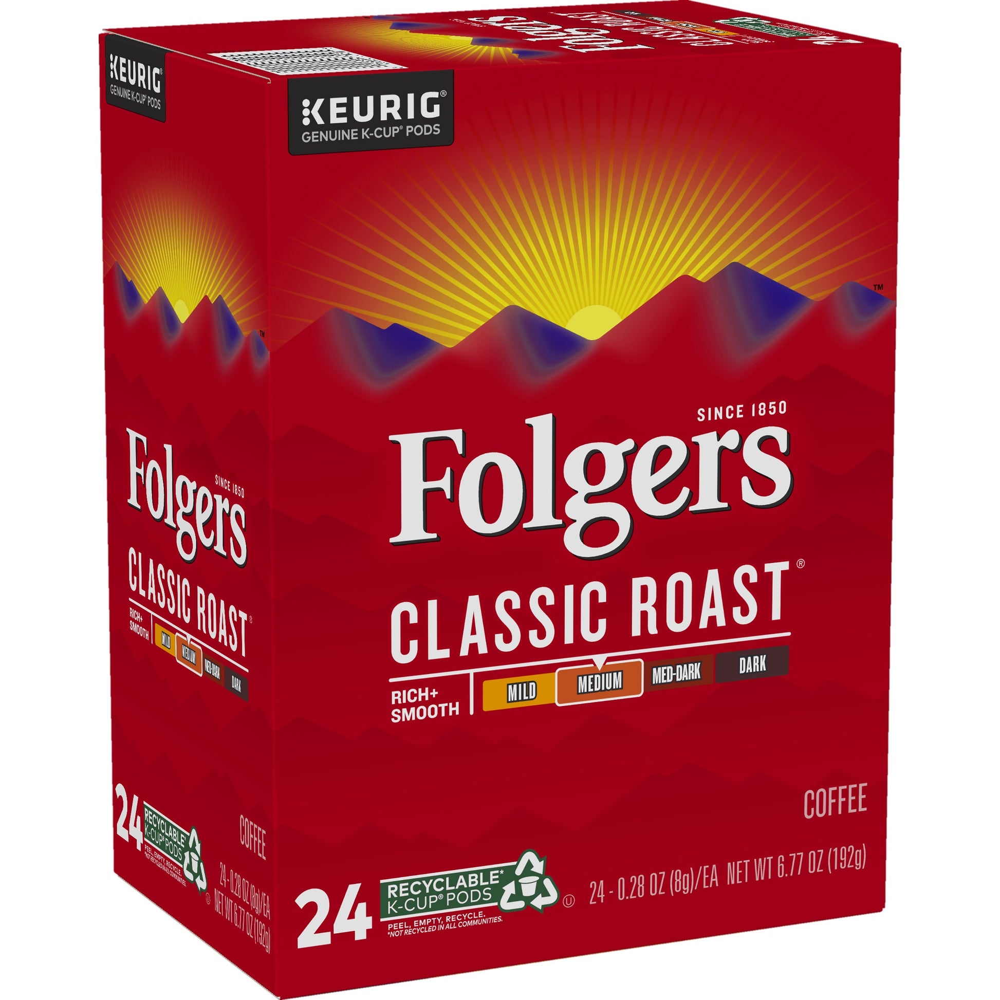 Folgers Folger K-Cup Classic Roast Coffee (7456)