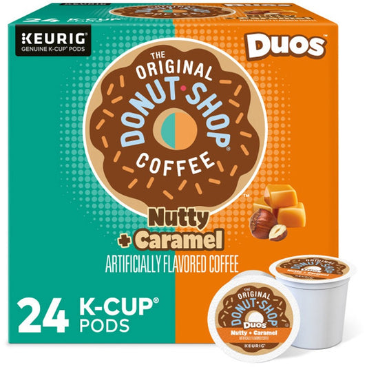  K-Cup Duos Nutty + Caramel Coffee (7476)