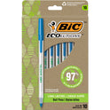 BIC Ecolutions Round Stic Ball Point Pen (GSME10BE)