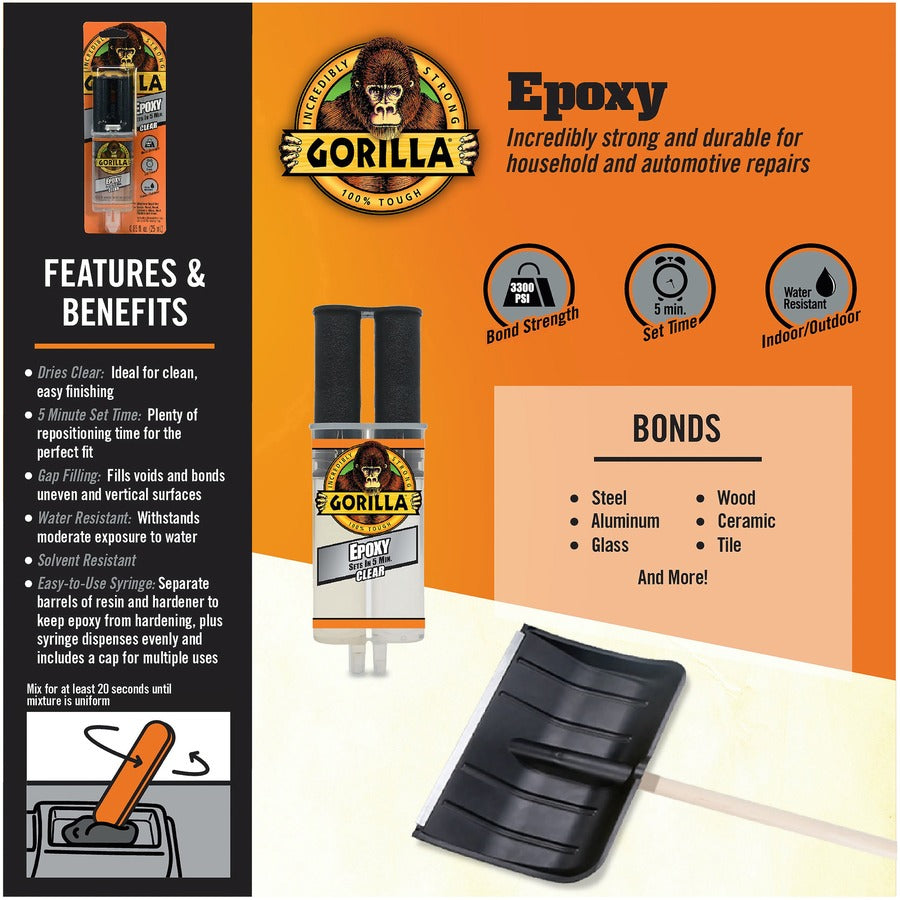 Gorilla Glue Epoxy Clear Glue (4200101)