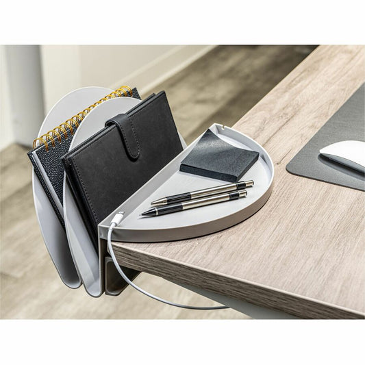 Deflecto Standing Desk Desk File Organizer Grey (400003)