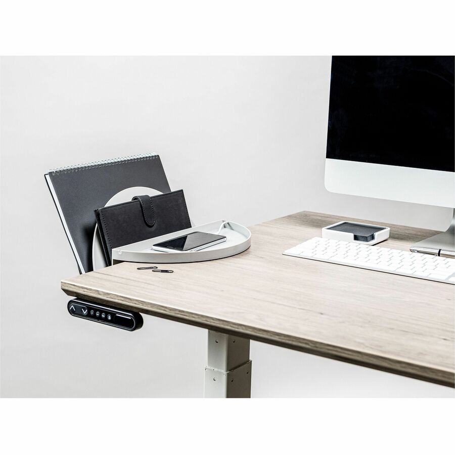 Deflecto Standing Desk Desk File Organizer Grey (400003)