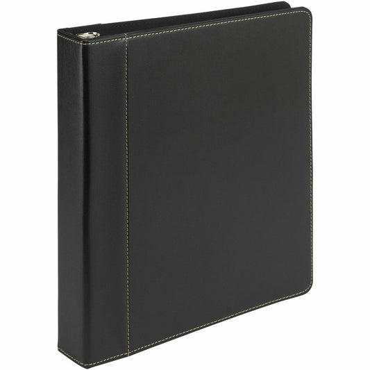 Samsill Contrast Stitch Leather Ring Binder (15710)