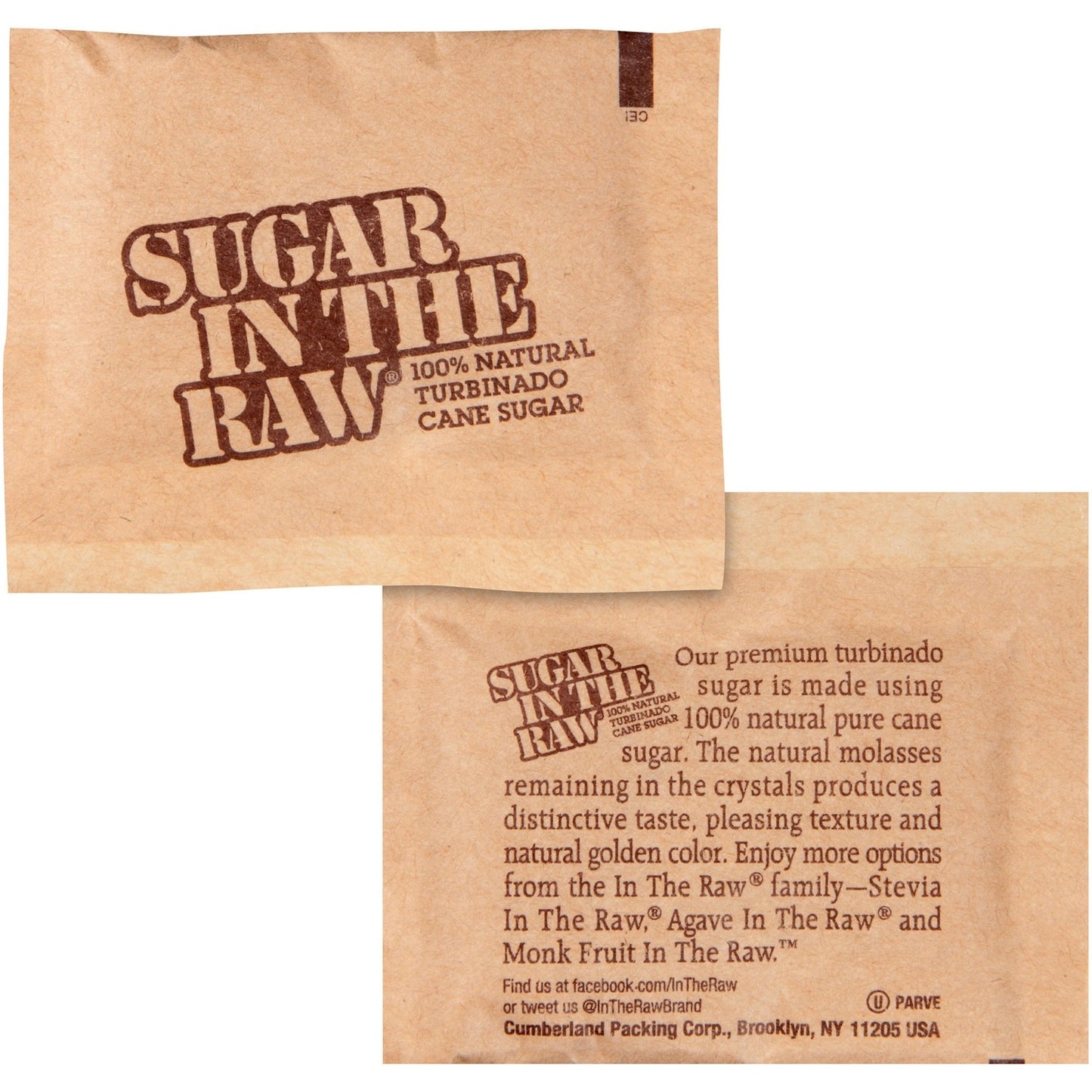 Sugar In The Raw Natural Turbinado Cane Sugar Packets (50319)