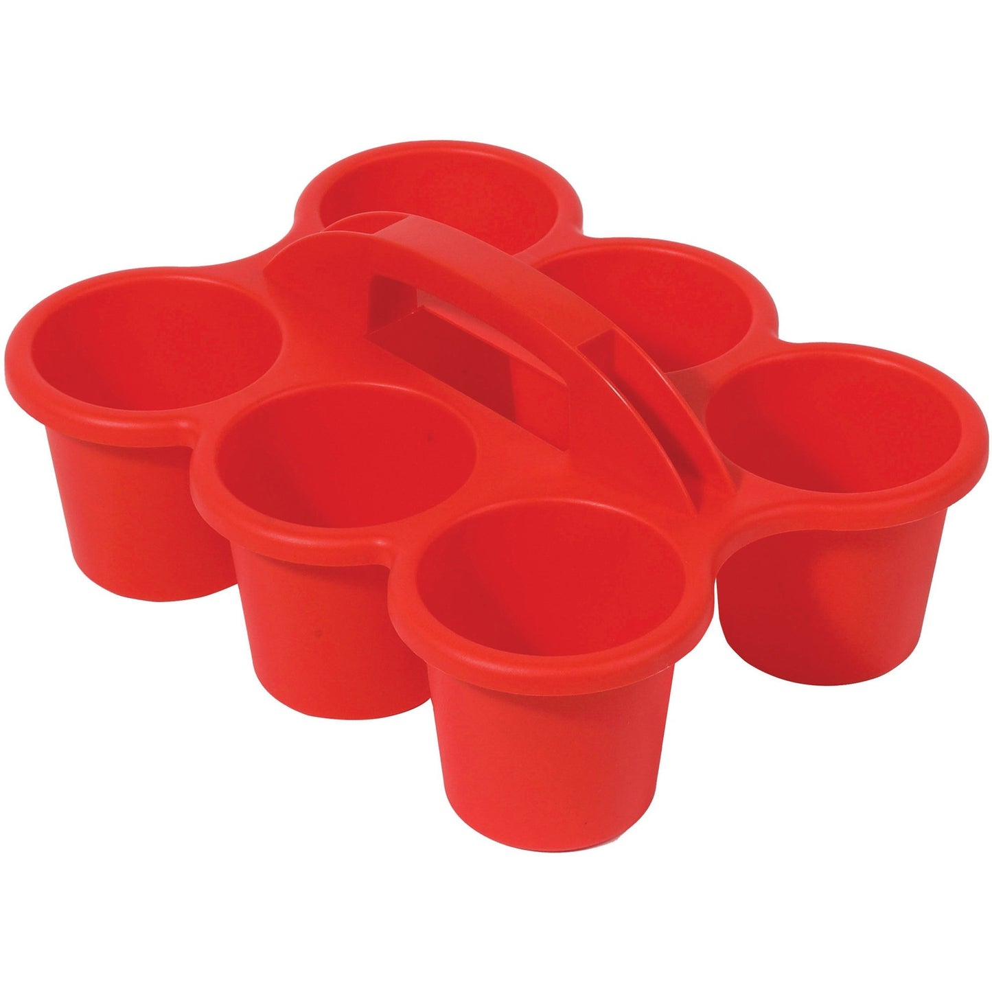 Deflecto Antimicrobial Kids 6 Cup Caddy (39509RED)