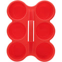 Deflecto Antimicrobial Kids 6 Cup Caddy (39509RED)