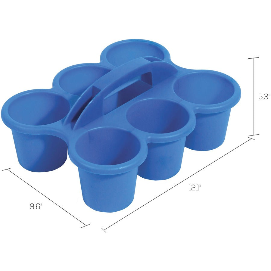 Deflecto Antimicrobial Kids 6 Cup Caddy (39509BLU)