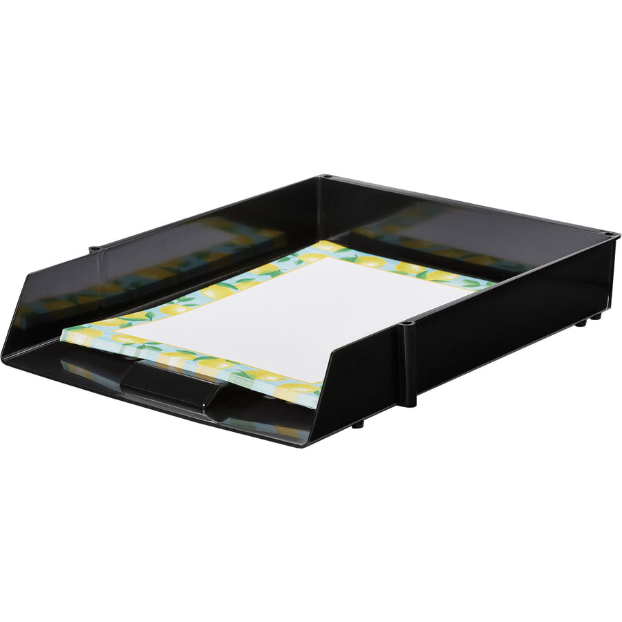 Deflecto AntiMicrobial Industrial Front-Load Tray (63905)