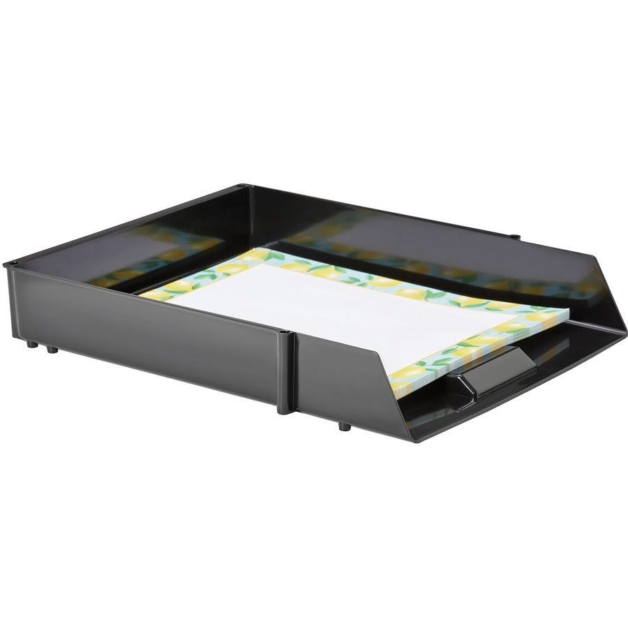 Deflecto AntiMicrobial Industrial Front-Load Tray (63905)