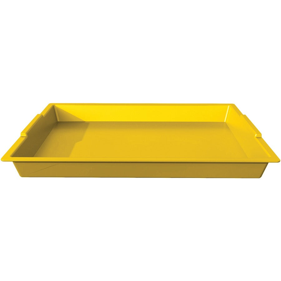 Deflecto Antimicrobial Finger Paint Tray (39507YEL)