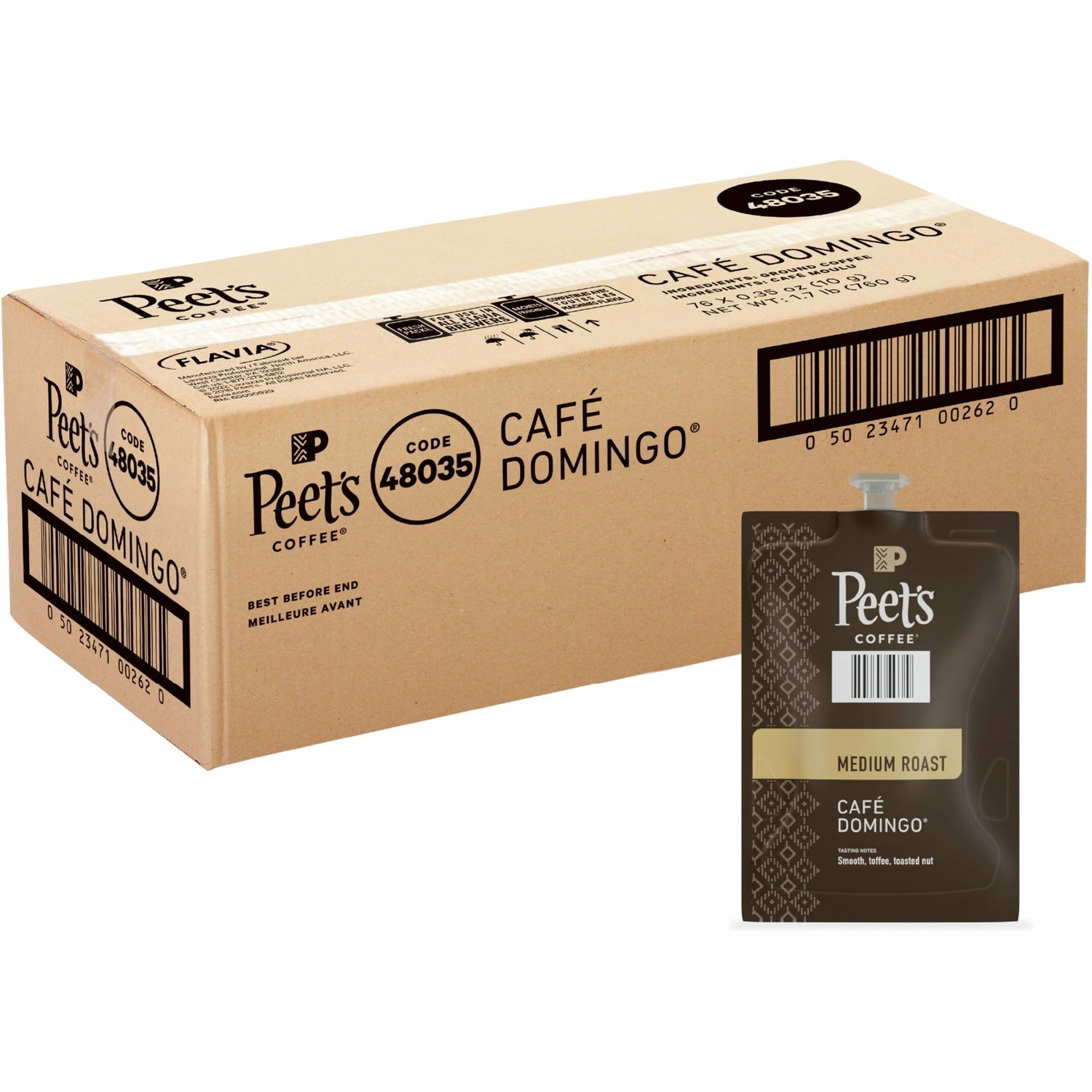 Peet's Coffee Peet's Freshpack Cafe Domingo Coffee (48035)