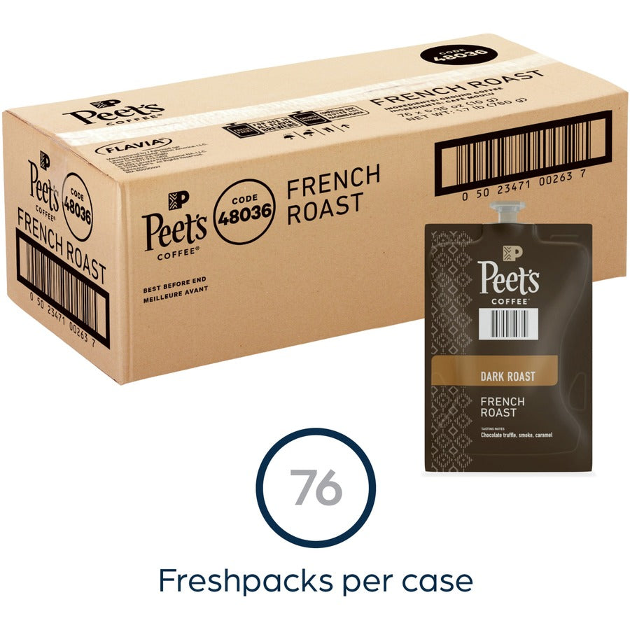 Peet's Coffee Peet's Freshpack French Roast Coffee (48036)