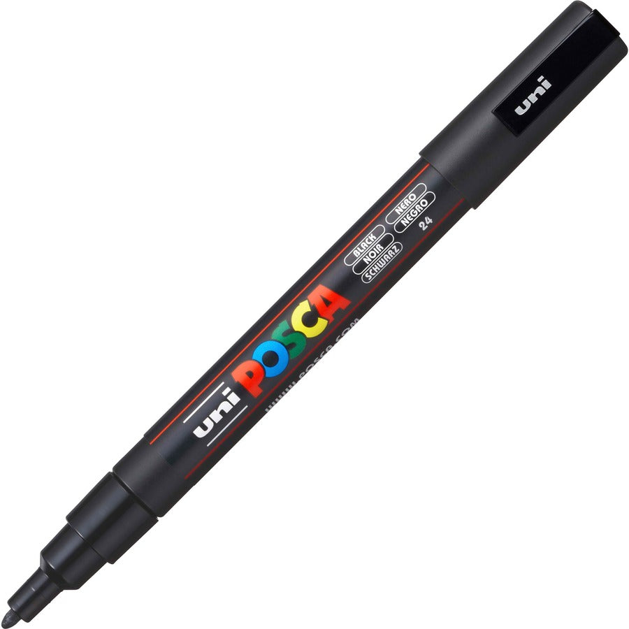  Posca PC-3M Paint Markers (PC3MBLACK)
