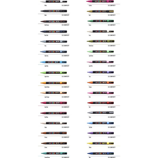  Posca PC-3M Paint Markers (PC3MGREEN)