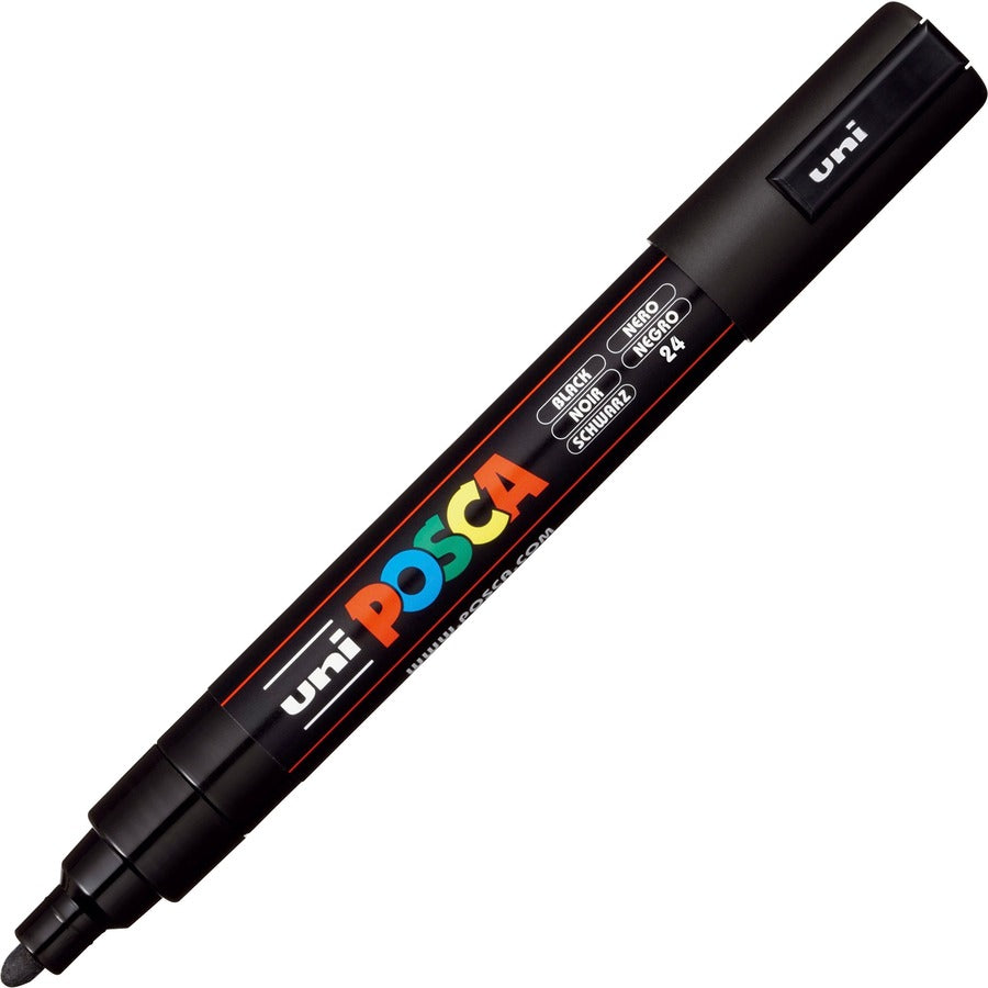  Posca PC-5M Paint Markers (PC5MBLACK)