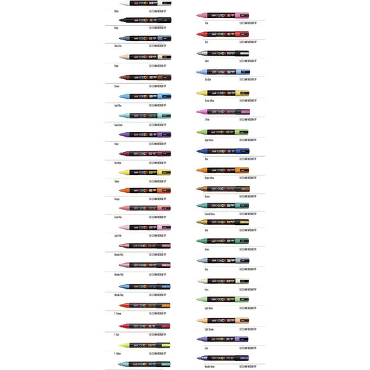  Posca PC-5M Paint Markers (PC5MBLUE)