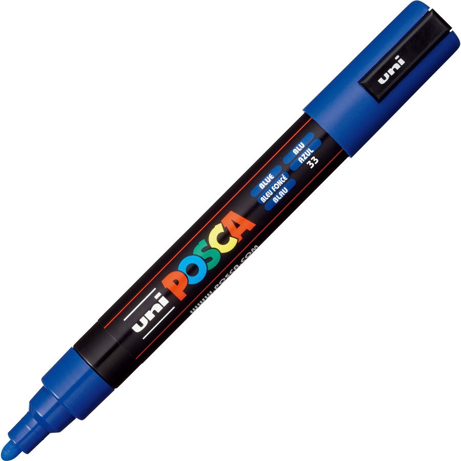  Posca PC-5M Paint Markers (PC5MBLUE)