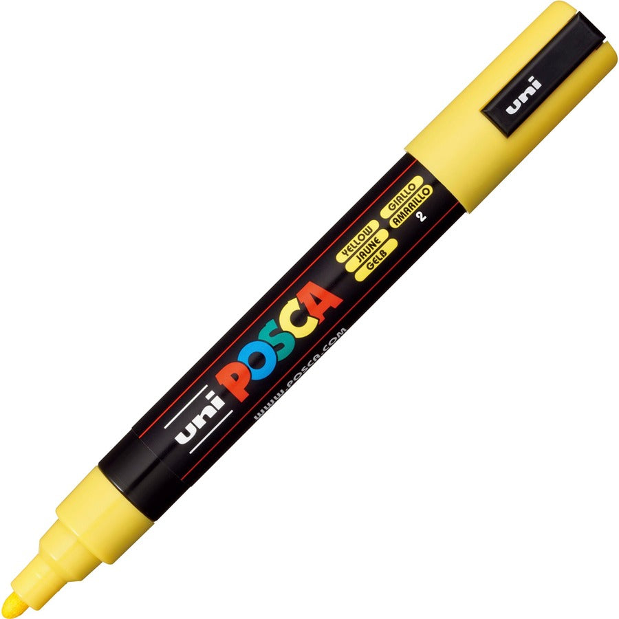  Posca PC-5M Paint Markers (PC5MYELLOW)