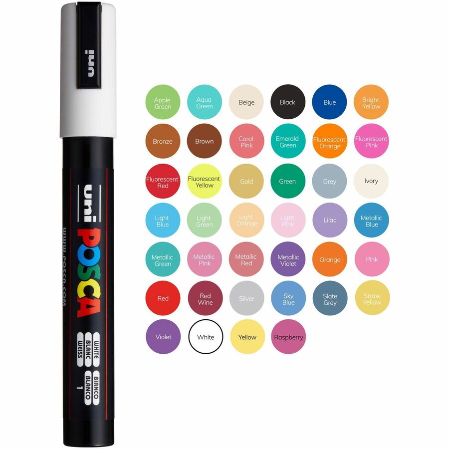  Posca PC-5M Paint Markers (PC5M8C)