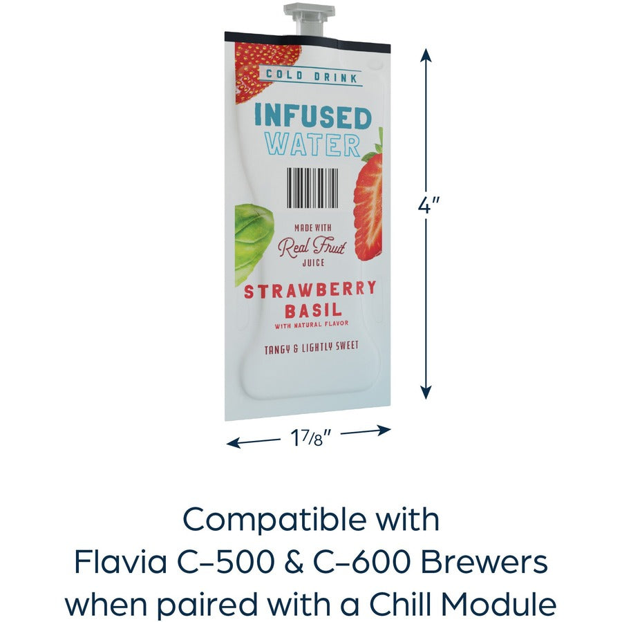 Flavia Strawberry Basil Infused Water Freshpack (48053)