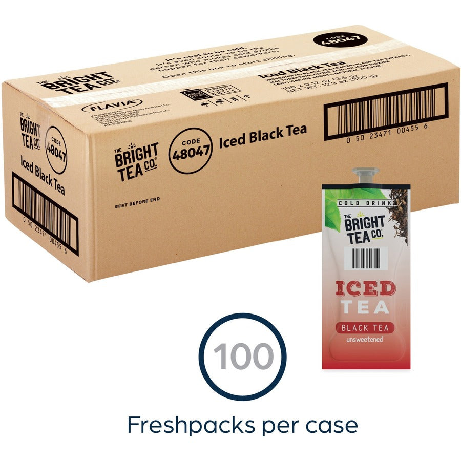 The Bright Tea Co. Unsweetened Iced Black Tea Freshpack (48047)