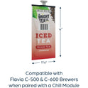 The Bright Tea Co. Unsweetened Iced Black Tea Freshpack (48047)