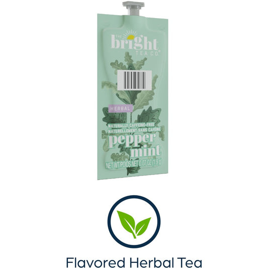 The Bright Tea Co. Peppermint Herbal Tea Freshpack (48025)