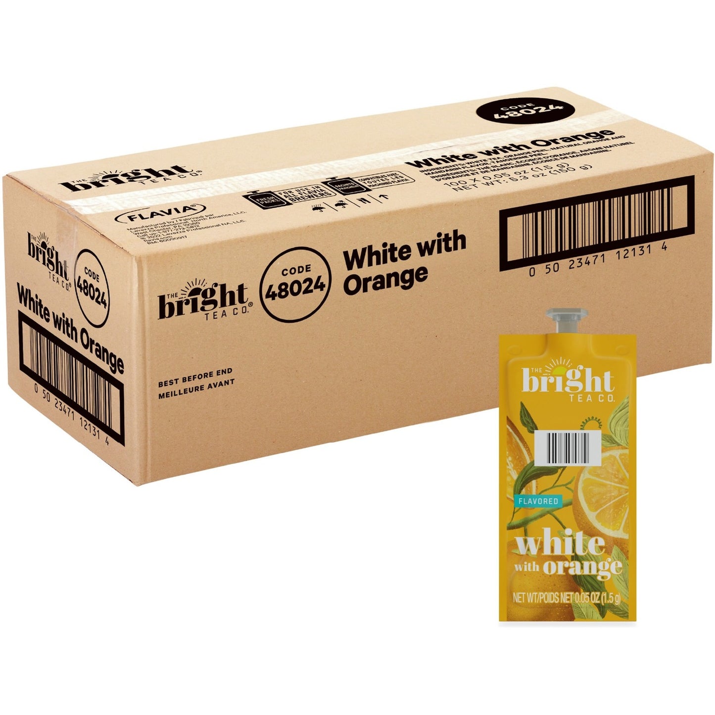 The Bright Tea Co. White with Orange White Tea Freshpack (48024)