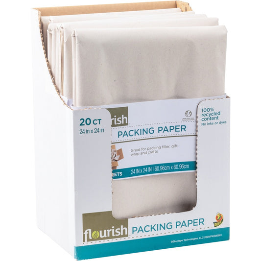 Duck Brand Flourish Recycled Packing Paper (287431)