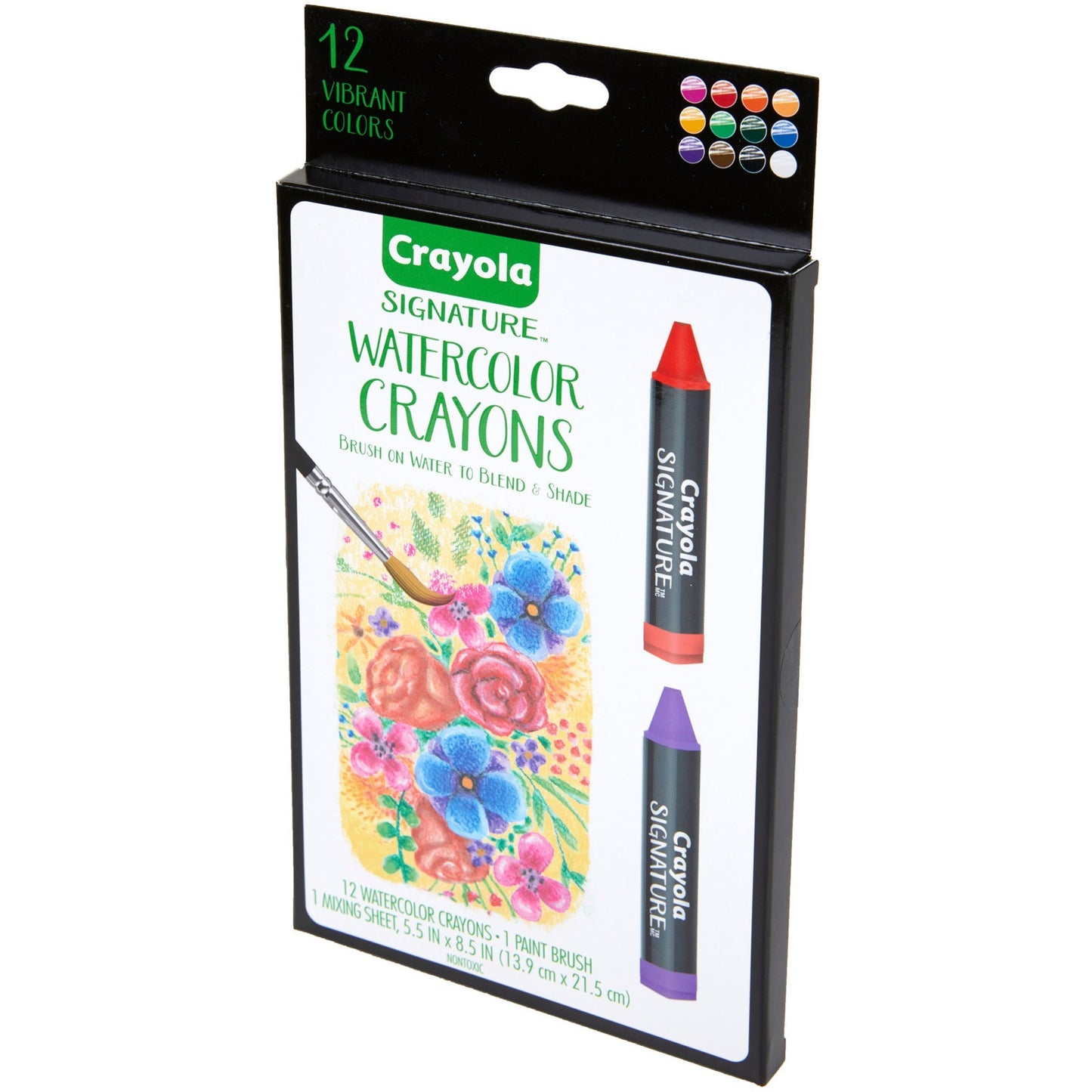 Crayola Signature Premium Watercolor Crayons (533500)