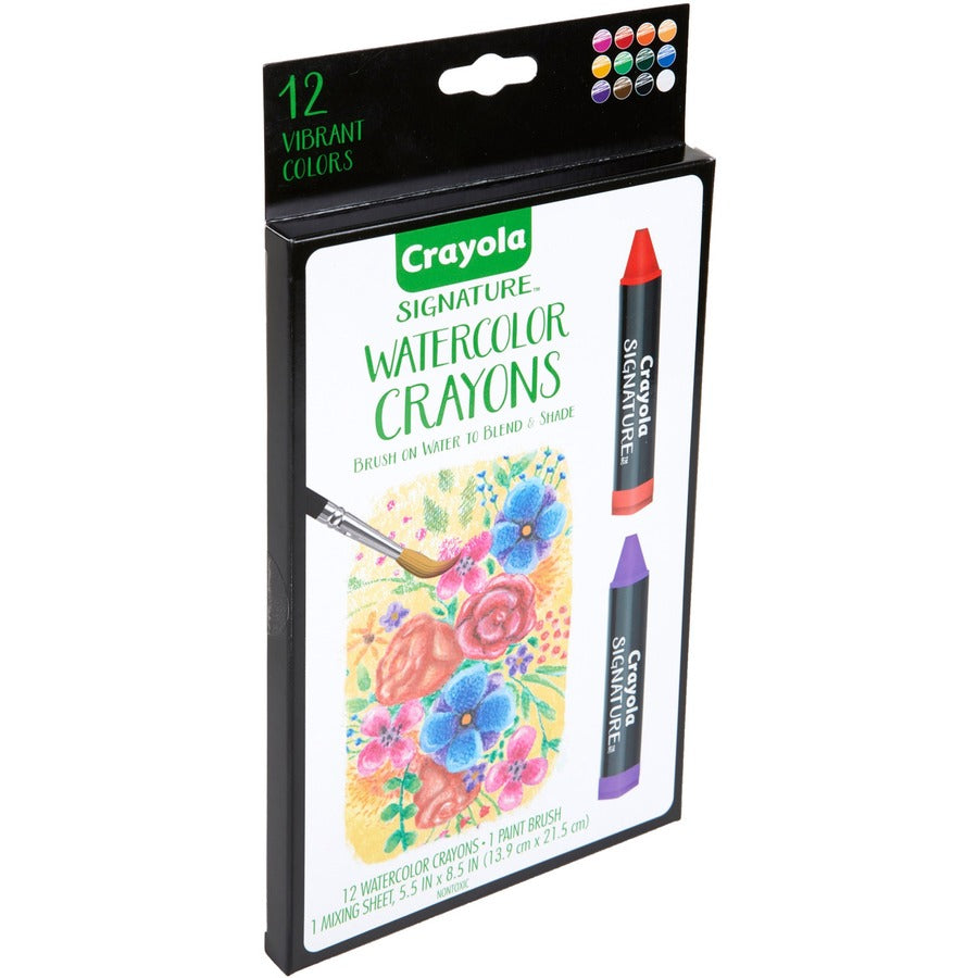 Crayola Signature Premium Watercolor Crayons (533500)