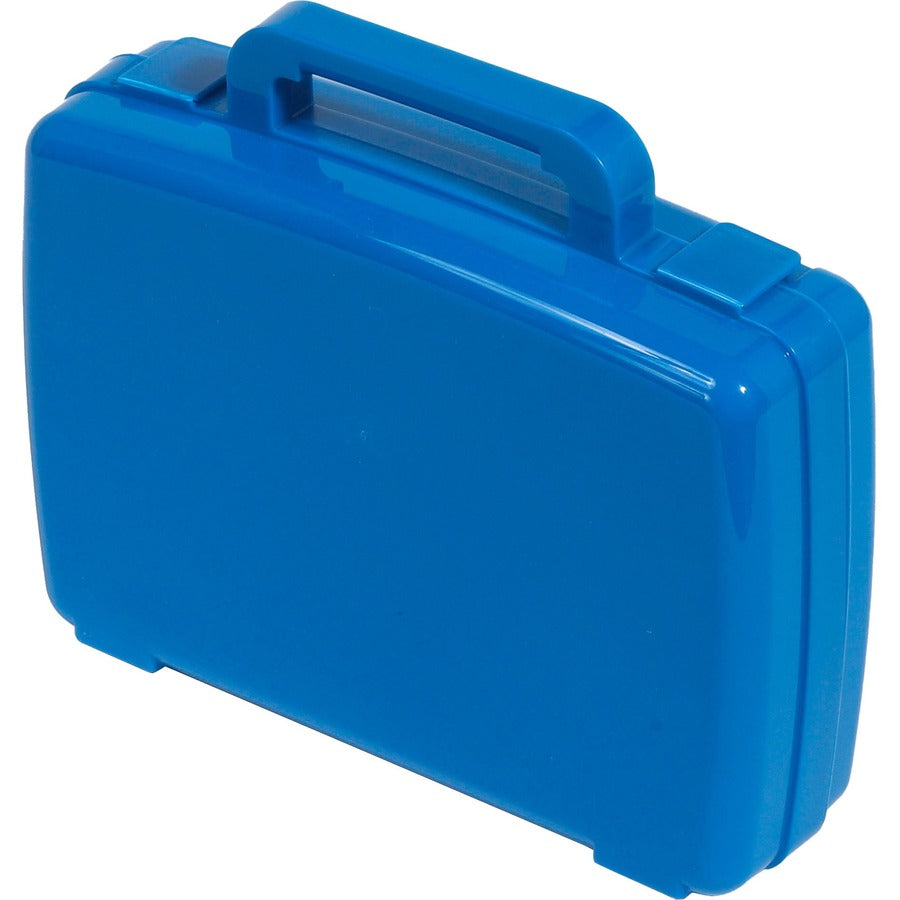 Deflecto Antimicrobial Storage Case Blue (39506BLU)