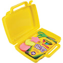 Deflecto Antimicrobial Storage Case Yellow (39506YEL)