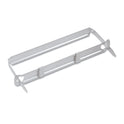 Acco Premium Two-Piece Two-Prong Paper Fastener Base and Compressor Sets, 1" Capacity, 2.75" Center to Center, Silver, 50/Box (70012)