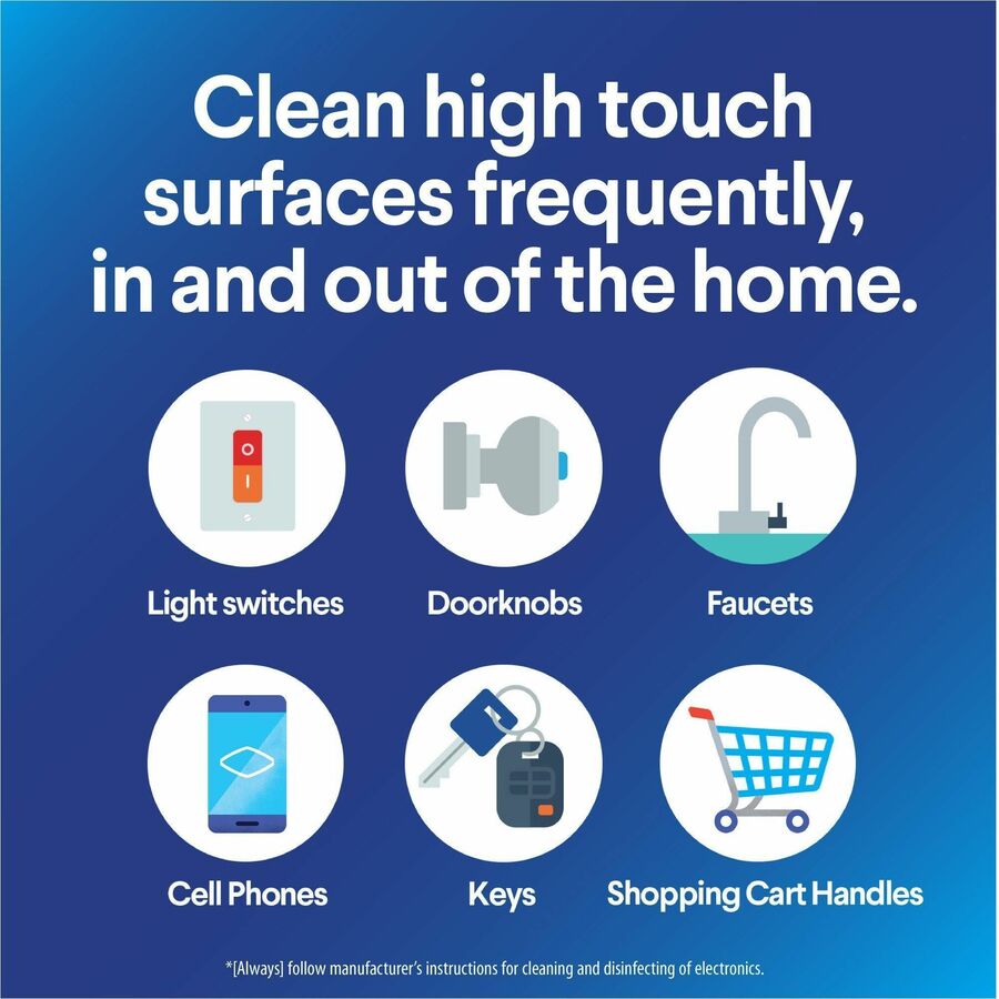 Clorox Scentiva Wipes, Bleach Free Cleaning Wipes (60037)