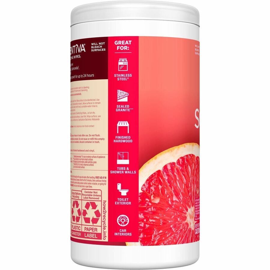 Clorox Scentiva Wipes, Bleach Free Cleaning Wipes (60036)