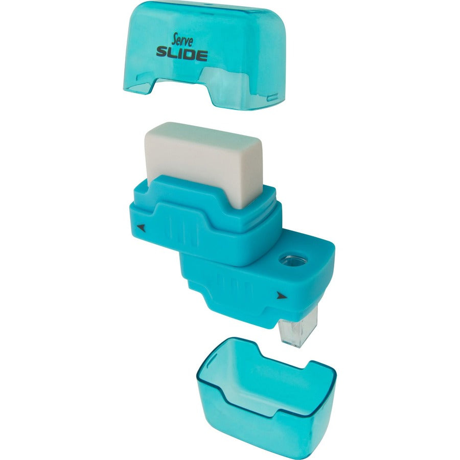 Serve Slide Eraser & Sharpener (SLIDE9KTKR)