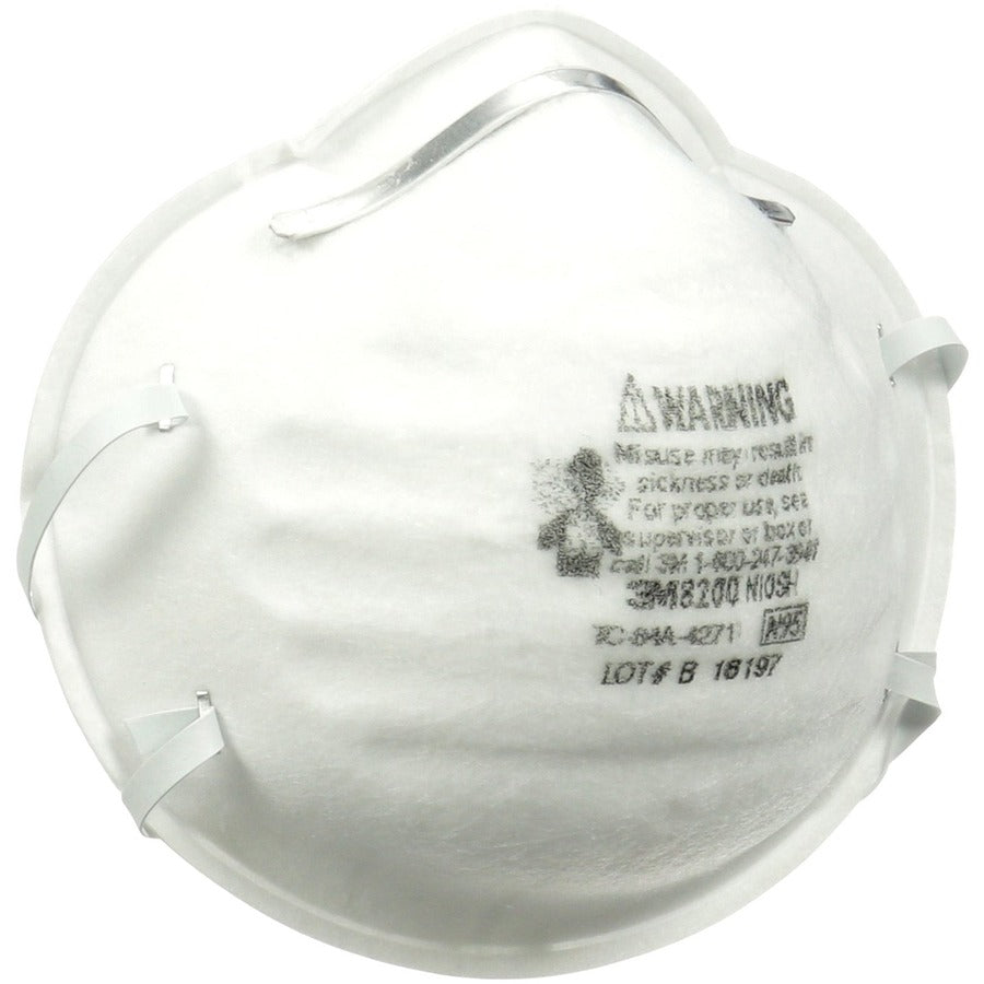 3M N95 Particle Respirator 8200 Masks - 2-Packs (8200H2C)