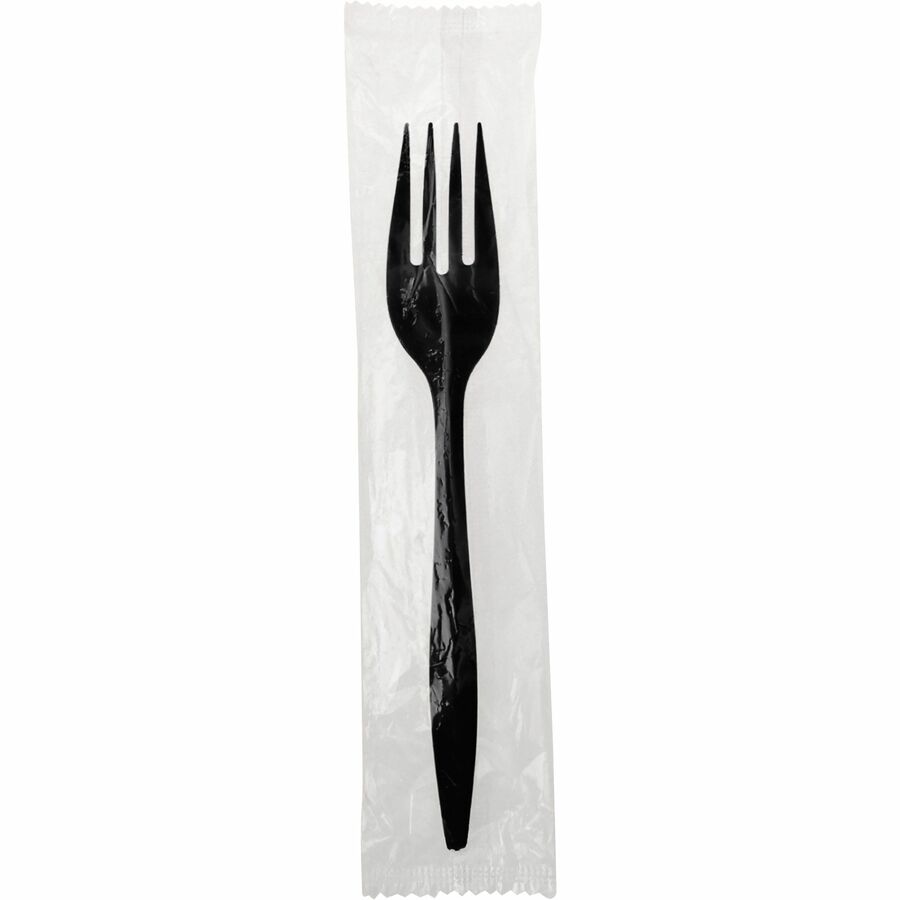 Genuine Joe Medium-weight Individually Wrapped Forks (18475)